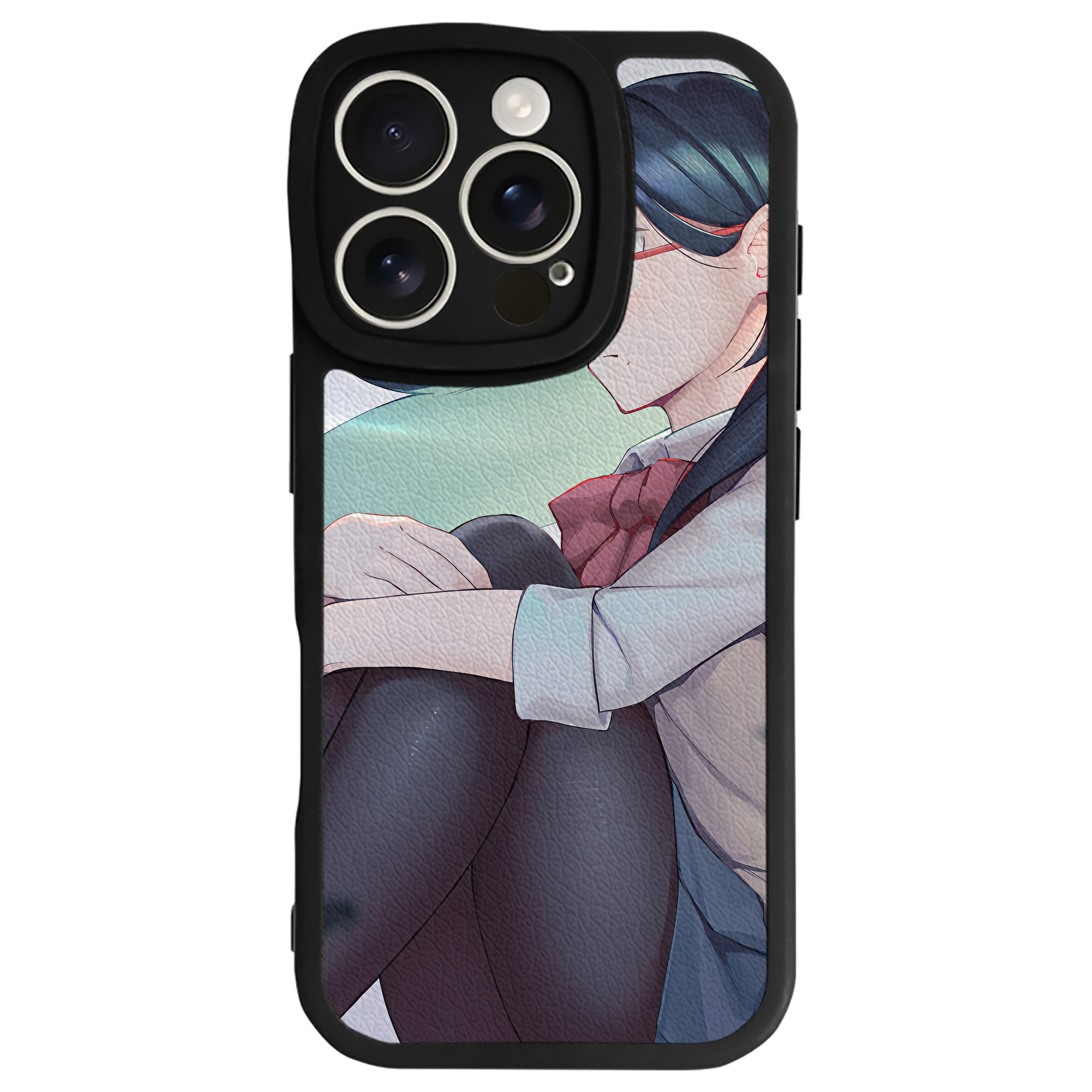 （画像用） ハイキュー!! Haikyu!! 【iPhone 16シリーズ対応】シリコンスマホケース（レザー調） 材質：シリコン